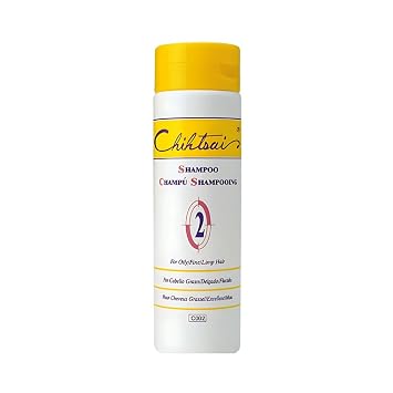 Chihtsai No.2 Shampoo for Oily/Fine/Limp Hair 8.3oz/250ml - Remove excess sebum & impurities, Balance oil secretion, Adds volume without weight