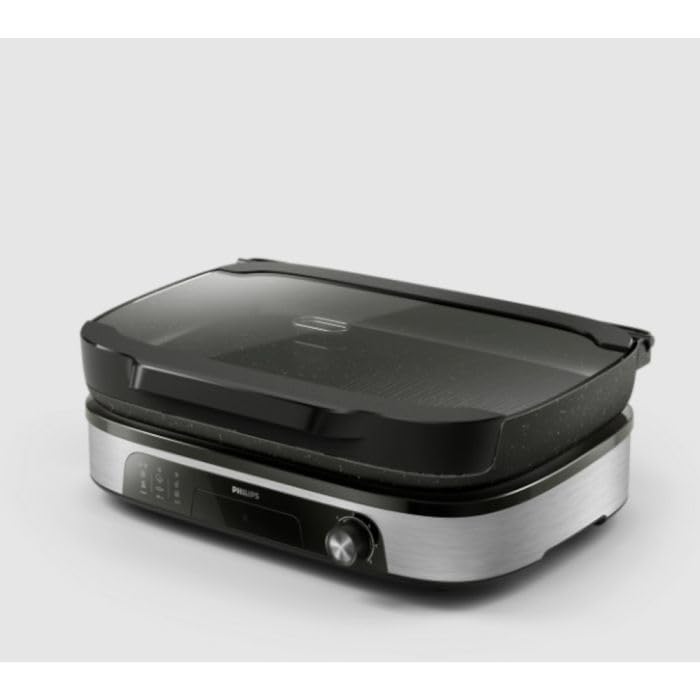 PHILIPS GRILL DA TAVOLO CON AFFUMIC AZIONE E INFUSORE ELETTRICO