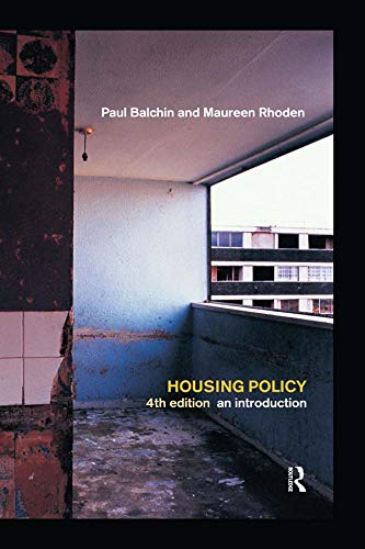 Housing Policy: An Introduction      4th Edition, Kindle Edition