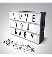 Amazon.com: Cinema Light Box Cards,A5 Lightbox Letters