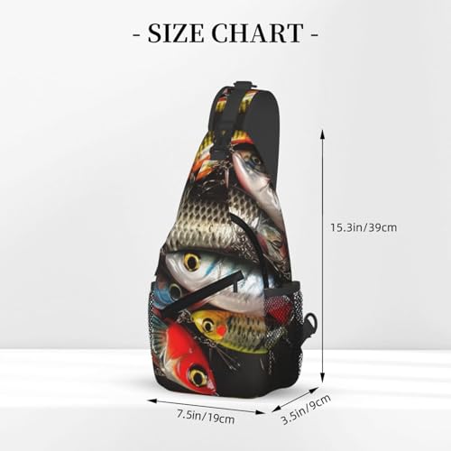 Bolso cruzado deportivo tipo bandolera negro miniatura 3