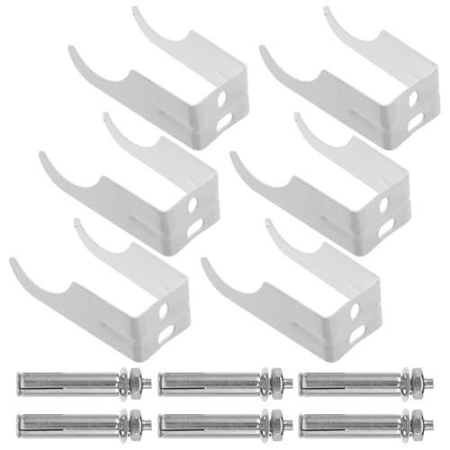 Anneome Wall Mounted Radiator Pendant Radiator Brackets Hooks Brackets Garage Heater Hanger Wall Mounting Silver