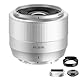 TTArtisan AF 35mm F1.8 II Objektiv Autofokus APS-C Rahmen für X-Mount Kameras X-A1 X-A10 X-M1 X-T1 X-T10 X-T100 X-PR01 X-PR03 X-E1 X-E2S XS10 X-H1 X-H2S und mehr. (Silber)