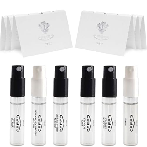 BPAAT Men's Perfume Sampler Set 6 Premium Cologne Samples Travel