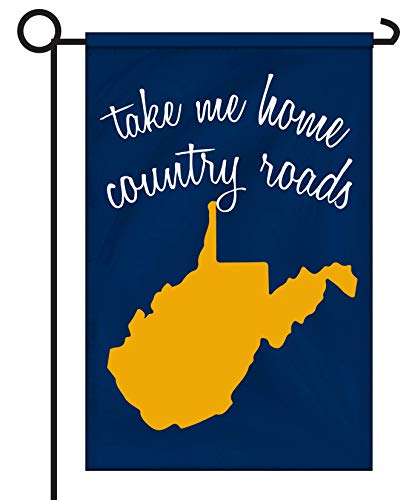 West Virginia Souvenir Double Sided Garden Flag