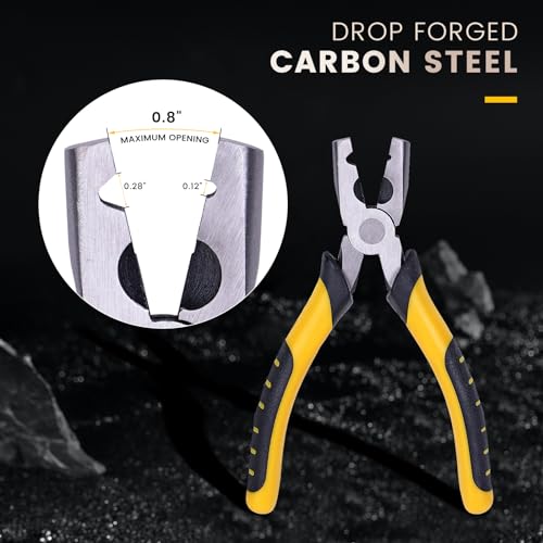 300 peças de clipes de gaiola de arame e alicates, alicate de anel de porco para coelho, galinha, pá