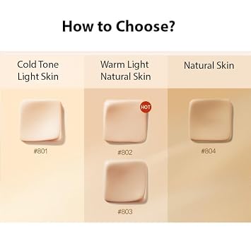 1 PC MGPING Luminous Perfect Cream Foundation, Full Coverage Concealing Flaws Water Proof Long Lasting Cream Foundation (802#, 4g)