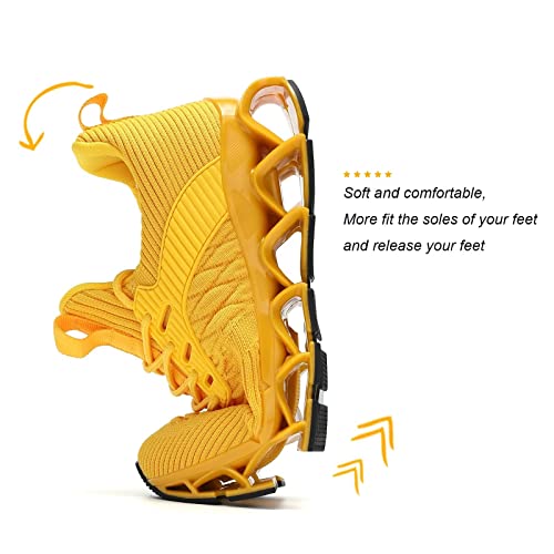 Image of Womens Slip-ins Running Shoes Blade Tennis Walking Sneakers Comfortable Fashion Non Slip Work Sport Shoes Gym Trainers
