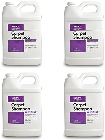 Kirby Carpet Shampoo – 1 Gallon (Pack of 4) | Deep Cleaning Solution for Carpets & Rugs, Lavender Scent, Residue-Free Formula image 5