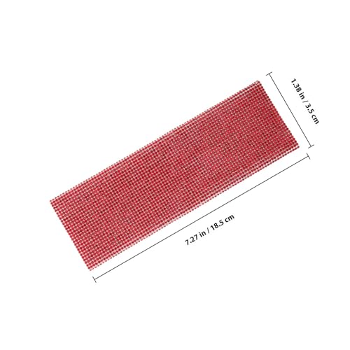 Funda para micrófono de diseño con pedrería estética y cubierta protectora de tela 2
