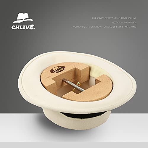 Image of Fitted Hat Stretcher Adjustable -One Size Fits All Cap,Solid Wood & Heavy Duty Unisex Hat Jack Stretcher