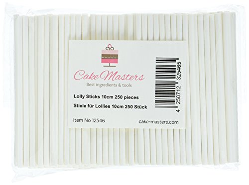 Preisvergleich Produktbild Pati-Versand Stiele für Lollis 10 cm, 250 Stück