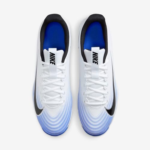 Nike Vapor Shark 3 Football Cleats (FB3304-101, White/Racer Blue/Black)4