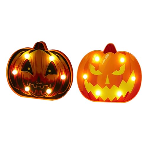 Lámparas LED de calabaza para decorar un jardín terrorífico iluminación nocturna de pared en Halloween