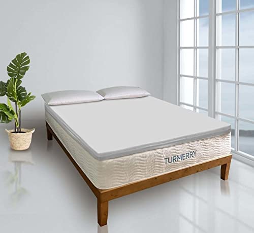 Image of 7 Zone Green Natural Organic Latex Mattress Topper Twin Size - 3 inch - Medium Firmness - GOLS Certified Latex Foam Bed Pad for Side Sleepers Zonal Support Durable and Breathable
