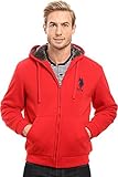 U.S. Polo Assn. Men's Sherpa-Lined Fleece Hoodie