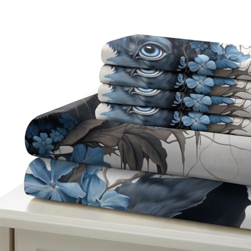 Housse de couette enfant 200x200 imprimé chiot microfibre - 6