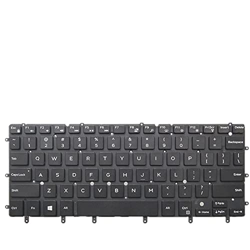 Clavier Dell Inspiron 7347 noir US résout les problèmes de rétroéclairage en panne