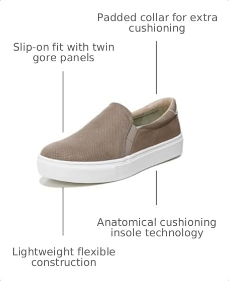 Image of Dr. Scholl's Shoes Women's Nova Sneaker, Comfortable Slip On Sneakers Women
