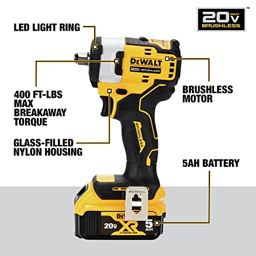 Heavy Duty Cordless Impact Wrench Kit