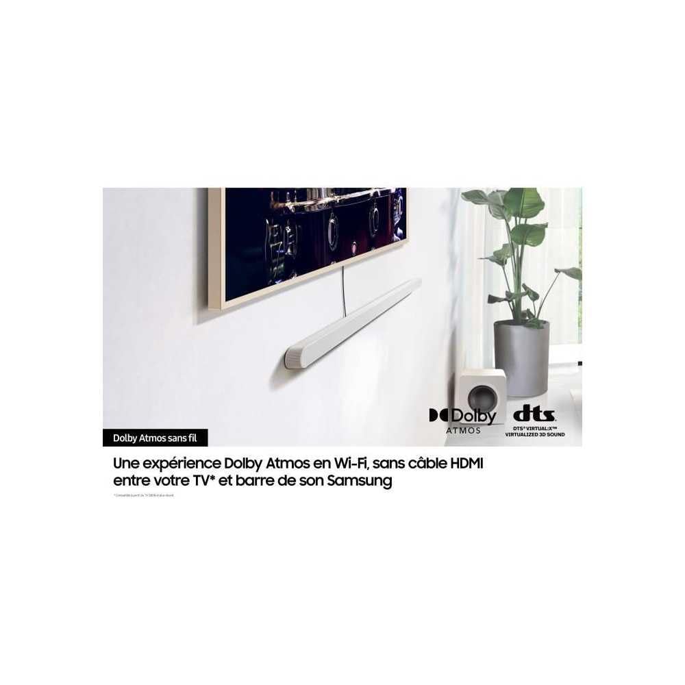 Barra de Sonido Samsung HW-S811D Blanco - Marca: Samsung - EAN: 8806095473444