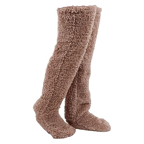 Jambières longues en peluche, le cadeau idéal pour des hivers chaleureux