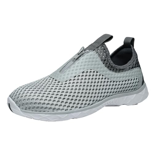 Image of Men's Quick Drying Aqua Water Shoes,3-Second Drainage & All-Terrain for Swimming,Hiking,Yoga