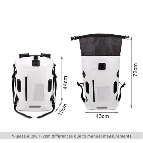 Sac à dos étanche 30L GUMMMY en PVC pour garder vos affaires au sec - 4