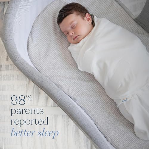Image of HALO Micro-Fleece Sleepsack Swaddle, 3-Way Adjustable Swaddle Blanket for Newborn and Infants, TOG 3.0 for Cold Climates, Hip Healthy, Gingham Tan, Small, 3-6 Months