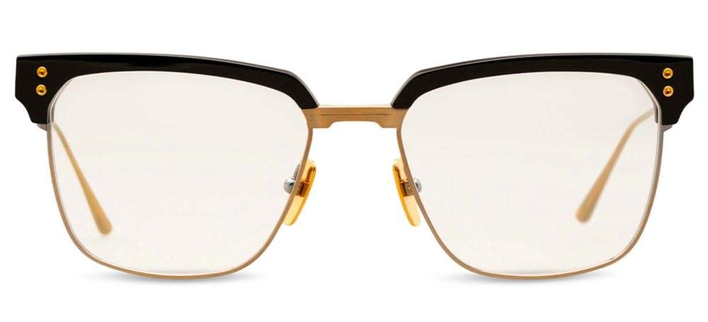 Dita FIRAZ Oprawki do Okularów Antique Gold Black 55/18/142 unisex