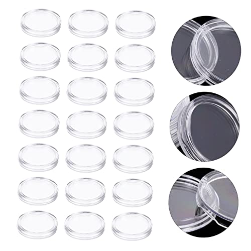 Caja protectora plástica para monedas de 21mm miniatura 5