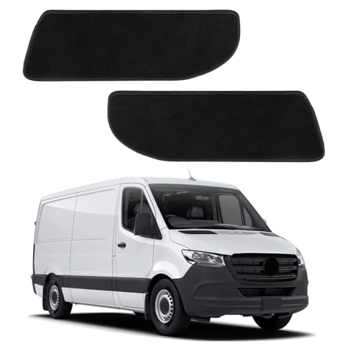 Opaltool 2-TLG Teppiche Einstieg Trittstufen passend für Mercedes Sprinter VS30 2018 BR 907/910 ab 2018, Teppiche Fußmatten mit Klebeband