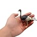 DOYIFUN 3 Pcs Realistic Ostrich Family Figurines Cake Topper, Plastic Wildlife Ostrich Animal Toy Figures Collection Playset Birthdat Gift Educational Learning Props