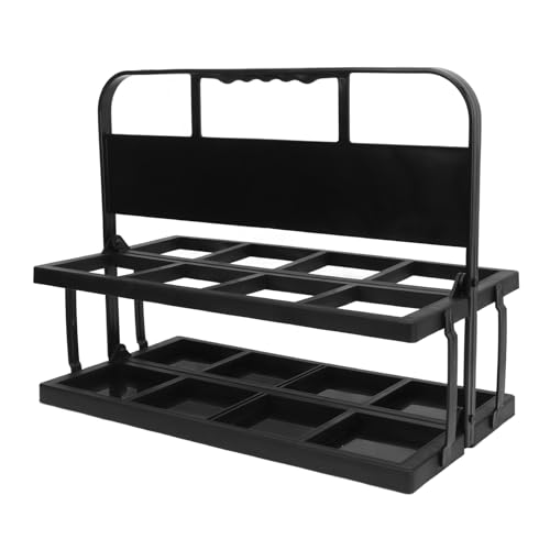 Porte-bouteille d'eau pliable et portable durable à 8 trous