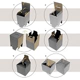 Only Boxes, Kartonowa urna do głosowania lub wydarzeń, pudełko kartonowe na sugestie lub skrzynkę pocztową, wymiary 30x30x30
