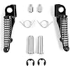 Front Foot Pegs Fits for Kawasaki ZX6R 2003-2013, ZX636 2003-2006, ZX10R 2004-2013
