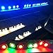 3W Low Voltage Landscape Lights, Fountain Ring Lights, IP68 Waterproof Stainless Steel Submersible Lights, 12V-24V DC Lamp, for Inground Swimming Pools Ponds Fountains Steps ( Color : Rgb , Size : 12v