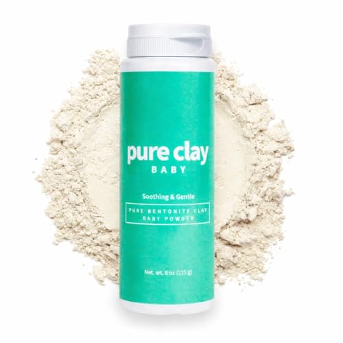 Talc Free Baby Powder with Organic Bentonite Clay