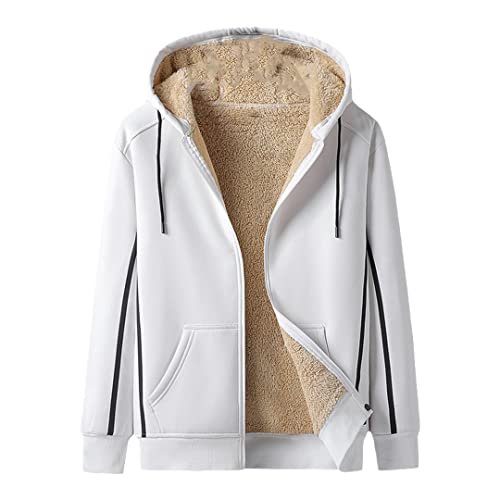 Sweat à capuche pour homme blanc S Vogrtcc veste en cachemire