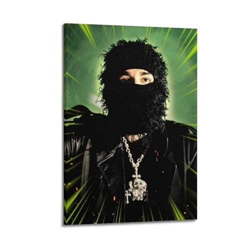 YDJKTRJKJK Yeat - Póster decorativo de cantante de 4 pósteres de pared e impresión artística moderna para decoración de dormitorio familiar, 60 x 90 cm