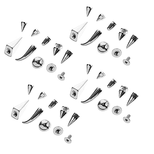 Boutons-pression magnétiques à pointes coniques sans couture pour patchs