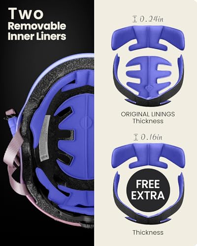 Image of OutdoorMaster Skateboard Bike Helmet for Adult,Youth and Kids