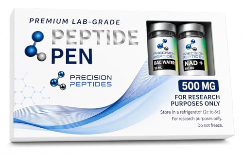 NAD+ Plus Nicotinamide adenine dinucleotide 500mg - with 10ML Bacteriostatic Water and Peptide Pen