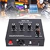 Microphone Preamp Mic Gain Booster with 3 Input 60db Gain 48V Power, 3.5mm 6.35mm XLR Interface, for Dynamic and Condenser Mic #1