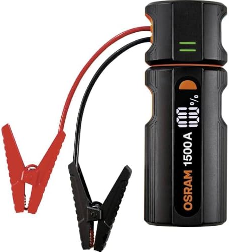 OSRAM BATTERYjumpstart 1500, Banco de energía de Arranque Auxilia...