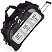 Pierre Cardin Lightweight Roller Holdall with Wheels - Durable Medium Sized Travel Duffel Bag on Wheels, Large Capacity 78L Wheeled Duffle Suitcase CL769 (Medium 26")