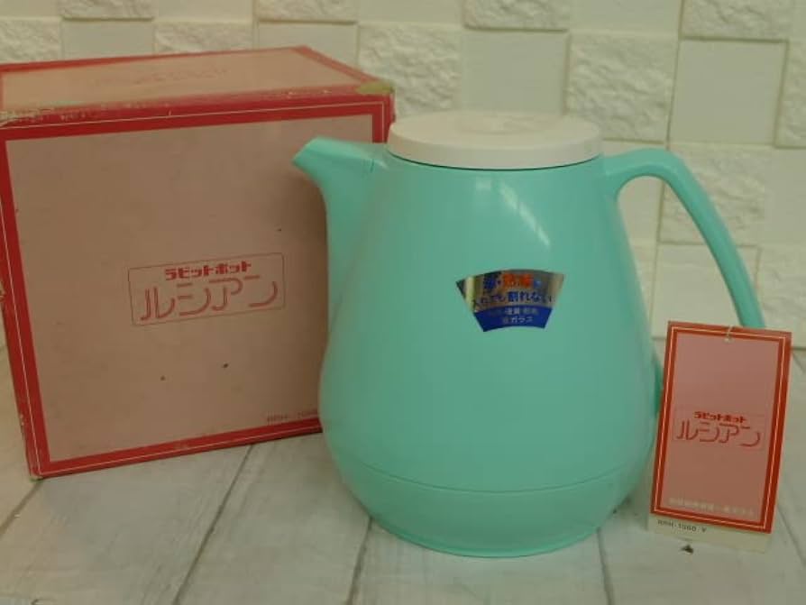 Amazon.co.jp: デッドストック 昭和レトロ Rabbitラビットポット