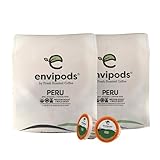 Fresh Roasted Coffee, USDA Organic Peru envipods...