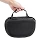 Hard Travel Storage Case for 3M Reusable Half-Mask Respirator 6100/6200 Series, Replacement Protective Case (Black)