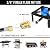 12 Feet RV Quick Connect Propane Hose to grill for Blackstone Propane Adapter Hose 22 Inch Griddle & 17" 28" 36" Grill, Portable Fire Pit, Camp Chef Explorer, Outland Living Fire Bowl, Camping Grill